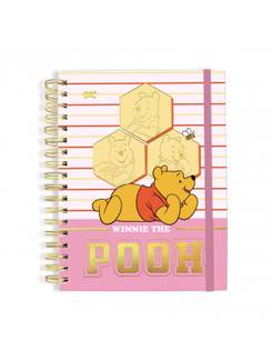 CADERNO COLEGIAL SMART 10X1 80FLS - 4494 - POOH - UN - DAC