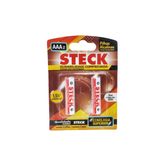 PILHA ALC PALITO(AAA) BLIS(2) STECK