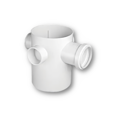 CORPO PARA CAIXA SIFONADA DE ESGOTO AMANCO 150x185x75