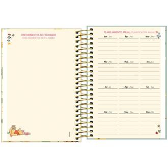AGENDA ESPIRAL POOH M5 - 347841 - UN - TILIBRA