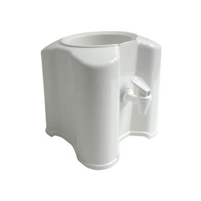 SUPORTE P/GARRAFAO DAGUA BRANCO C/TORN HERC