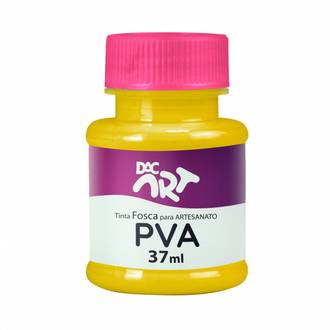 TINTA PVA FOSCA 37ML  - AMARELO OURO - UN - DAC