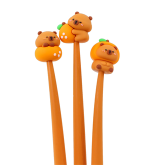 CANETA GEL FLEXIVEL CAPIVARA 0,5MM - CP0401 - DPL 24 - SKYPAPER