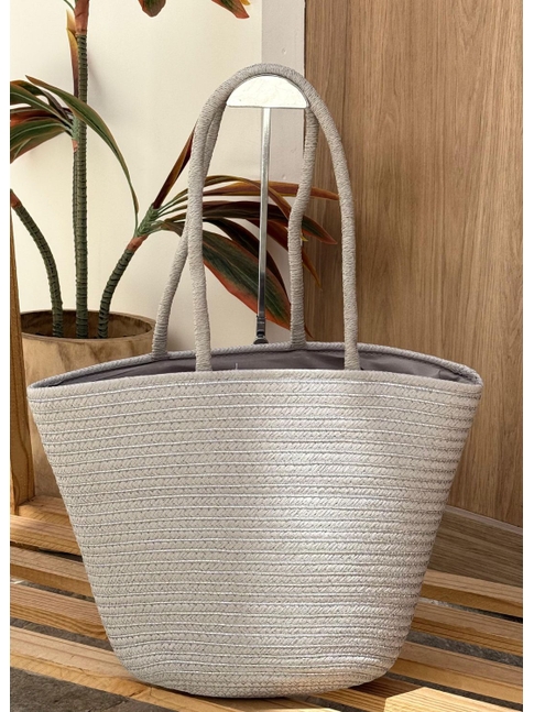 BOLSA ESTRUTURADA PRATA