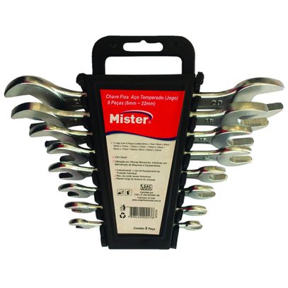 CHAVE FIXA JOGO 6PC(6-17) MISTER ACO TEMPERADO