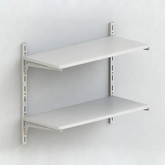 SUPORTE SIMPLES MULTIVISÃO EM AÇO 25 CM BRANCO