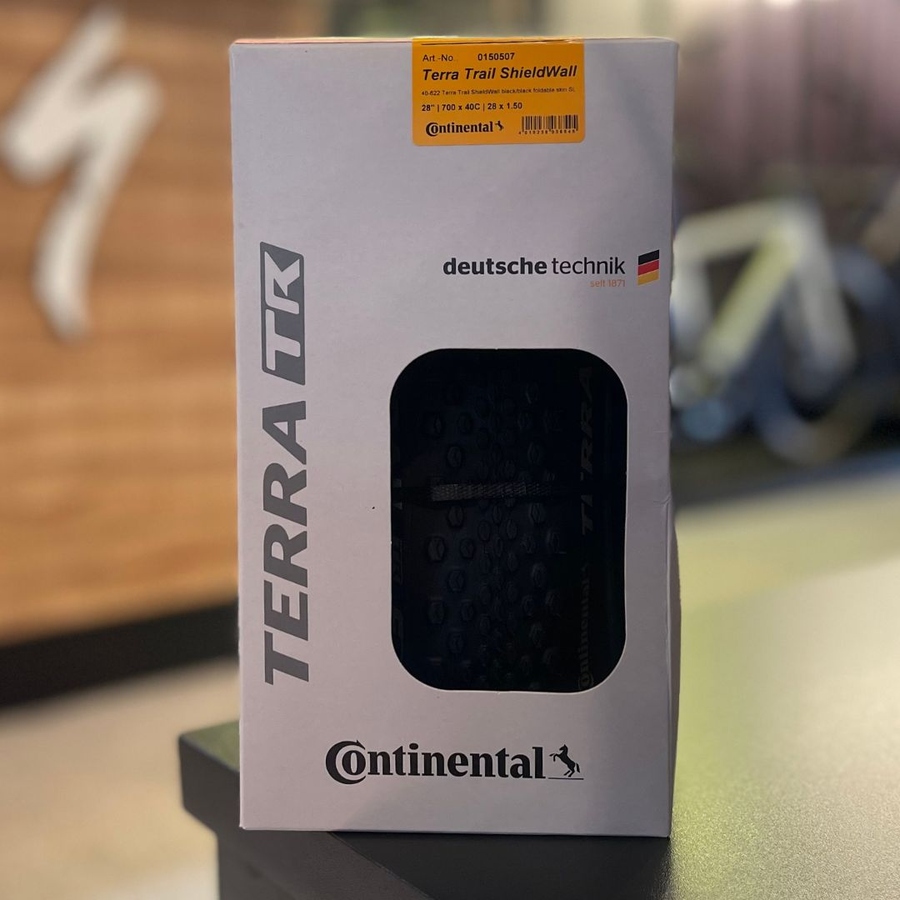 Pneu Gravel Continental Terra Trail Performance Shieldwall Tubeless Preto