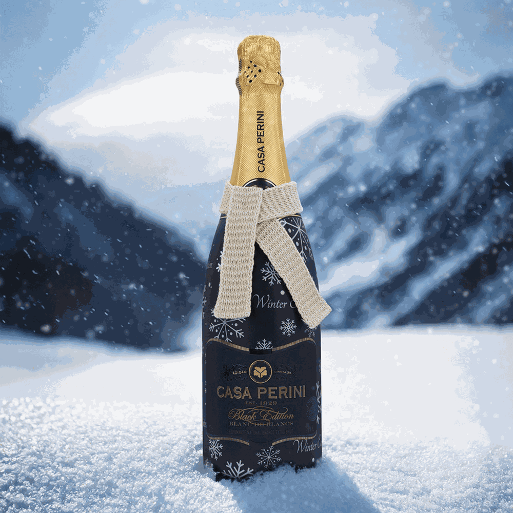 ESPUMANTE BLACK WINTER EDITION (750ML) - CASA PERINI