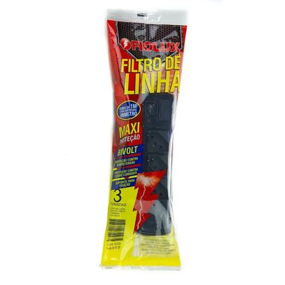 FILTRO LINHA NBR 3P 3TOM BIV FIOLUX PROTECT