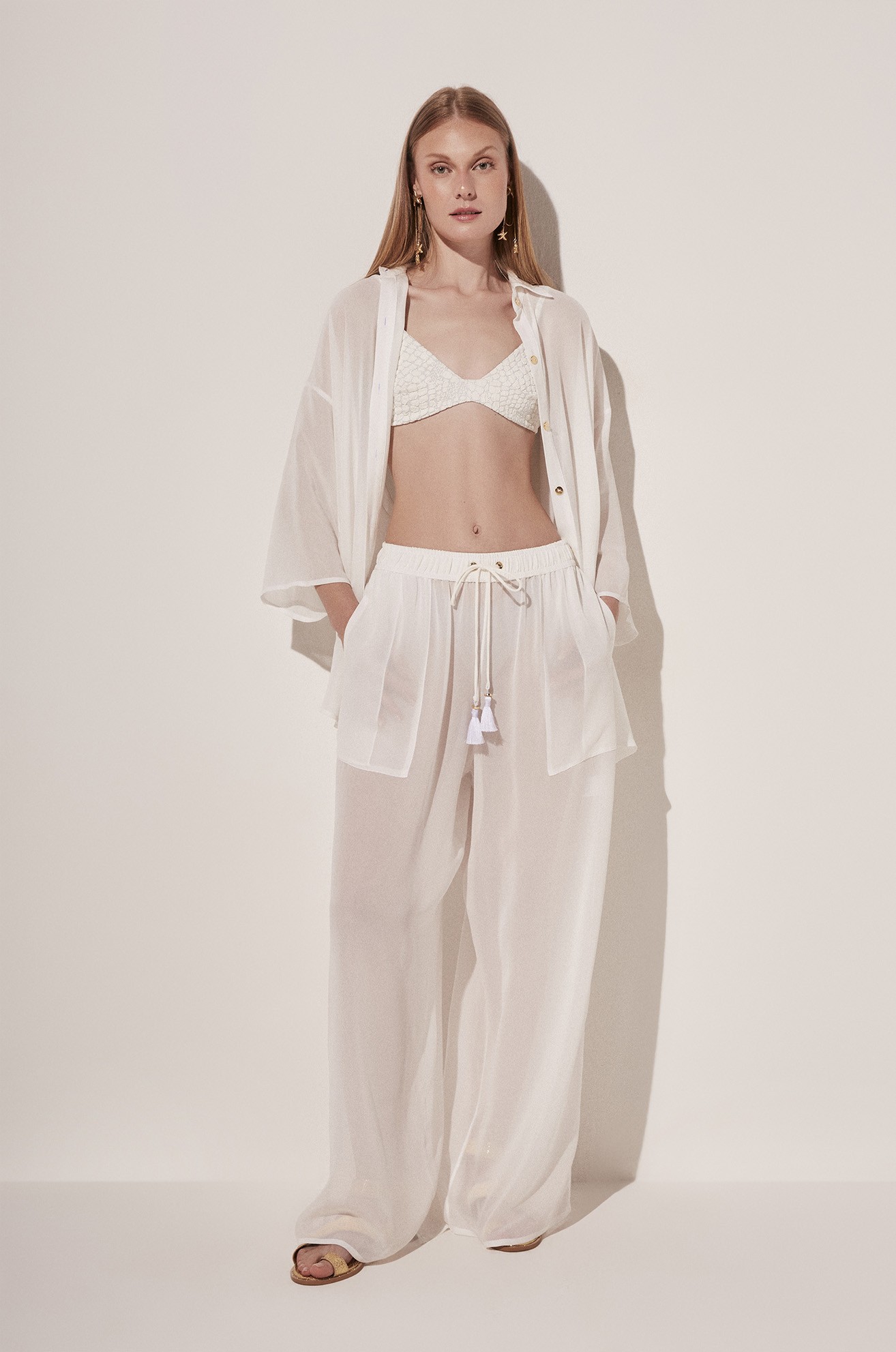 Calça pantalona raiar solar