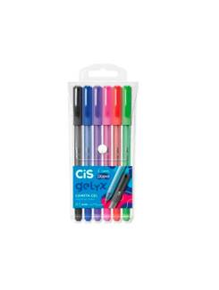 CANETA GEL GELYX  FASHION C/6 0.5MM - 57115 - UN - CIS