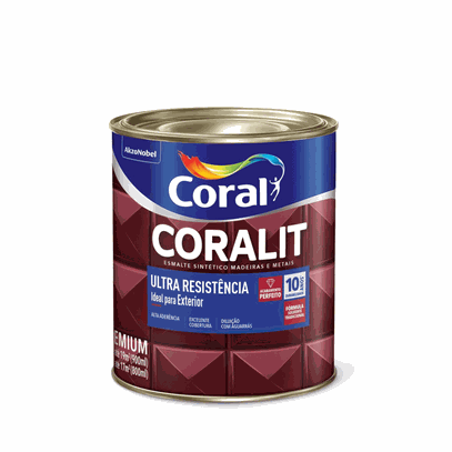 TINTA ESM CORALIT ULTRA AB ALUMINIO 900ml