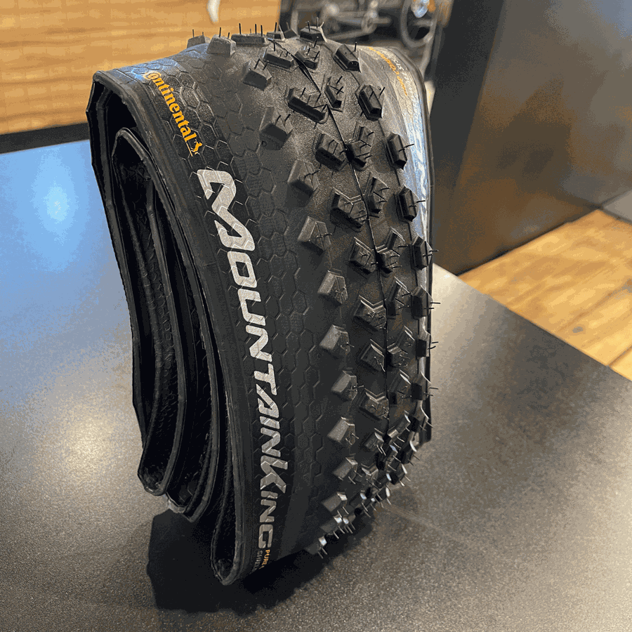 Pneu MTB Continental Mountain King Performance tubeless Preto