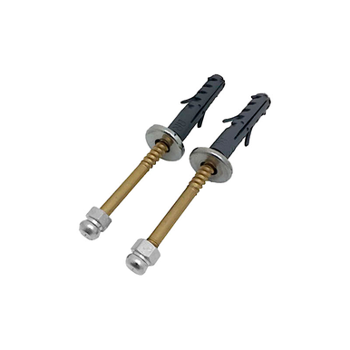 PARAFUSO SANITÁRIO 12MM BOGNAR LATONADO ( C/ 2 PARAFUSOS)