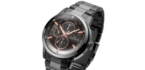 RELOGIO TECHNOS  6P57AB/4P