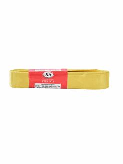 FITA CETIM Nº 3 15MMX10M  - OURO - UN - KIT