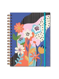 CADERNO COLEGIAL 1X1 7444 - JARDIM DAS CORES - UN - FINA IDEIA