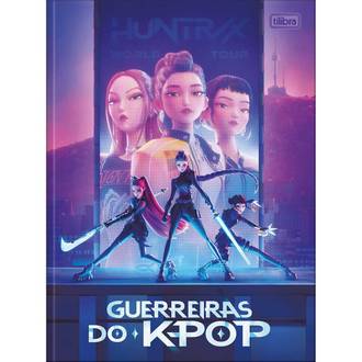 CADERNO BROCHURAO CAPA DURA 80FLS - 399744 - GUERREIRAS KPOP - UN - TILIBRA