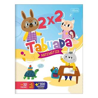 CARTILHA ATIVI DE MATEMATICA TABUADA  - 16FLS - 355127 - UN - TILIBRA