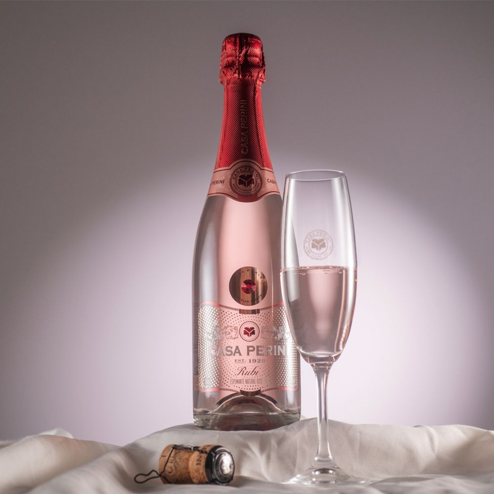 ESPUMANTE BRUT ROSE RUBI EDITION (750ML) - CASA PERINI