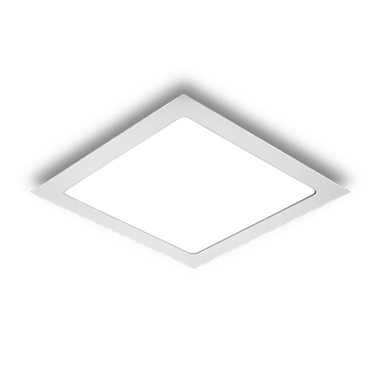 PAINEL DE LED LUX QUADRADO DE EMBUTIR TASCHIBRA 24W BIVOLT