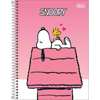 CADERNO UNIV CAPA DURA 10X1 160FLS - 396044 - SNOOPY - UN - TILIBRA