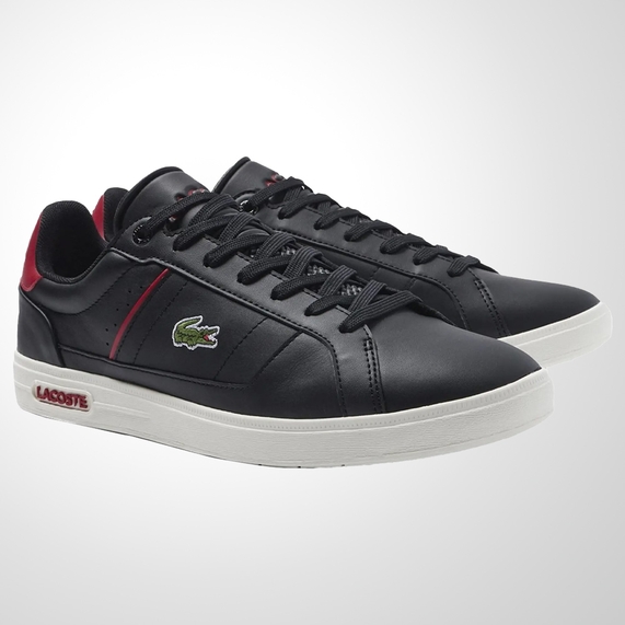 TÊNIS MASCULINO EUROPA PRO PRETO LACOSTE