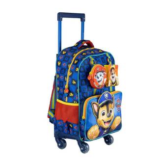 MOCHILA C/RODAS PAT CANINA Y 16 POL - 15330 - AZUL - UN - XERYU´S