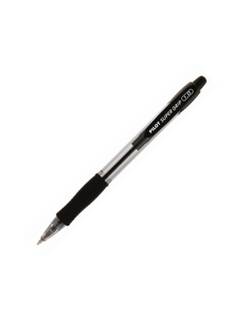 CANETA SUPER GRIP 1.0 1.0MM - PRETO - CX 12 - PILOT