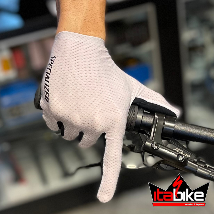 Luva Specialized Dedo Longo SL Pro Masculina Cinza