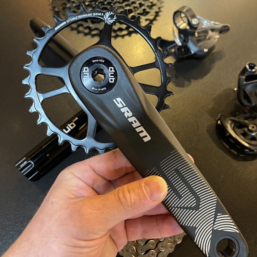 Grupo de Peças Sram Original SX-12V com Câmbio NX