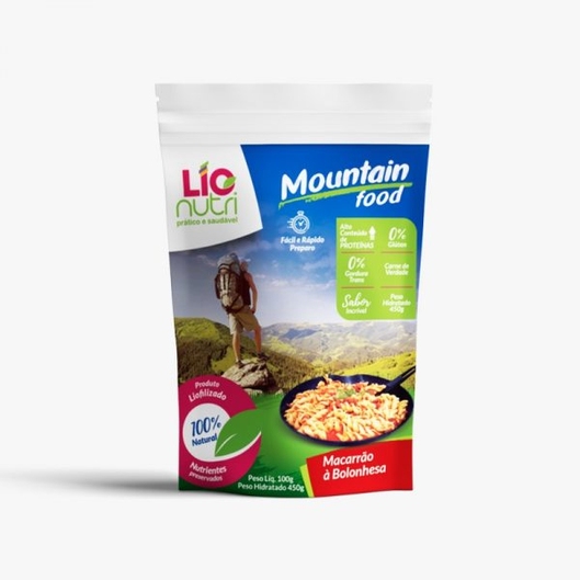 MACARRÃO A BOLONHESA LIOFILIZADO LIONUTRI