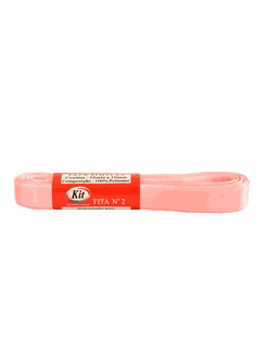 FITA CETIM Nº 2 10MMX10M  - ROSA BEBE - UN - KIT