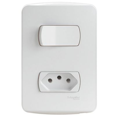MILUZ INTERRUPTOR (S)+TOMADA NBR 10A S3B69030