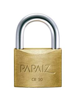 CADEADO LATAO MACICO CR- 50 - C/2 CHAVES - UN - PAPAIZ