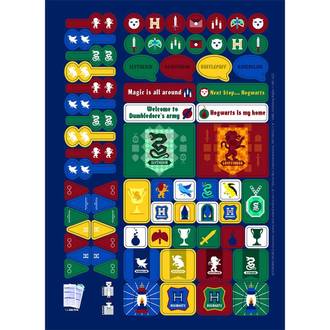 CADERNO UNIV CAPA DURA 10X1 200FLS - HARRY POTTER - PCT 4 - JANDAIA