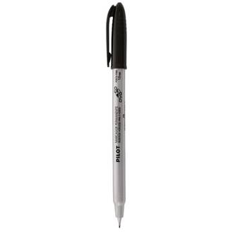 MARCADOR PERMANENTE PONTA FINA CD/DVD 1,0MM - PRETO - UN - PILOT