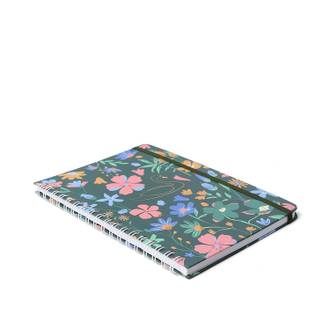 CADERNO ESPIRAL CAPA DURA LAGO 80FLS / CISNE FLORAL - UN - CICERO