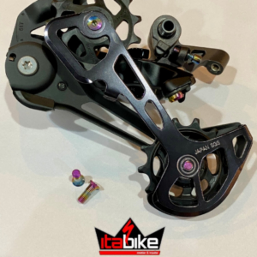 Parafuso em Titânio de Câmbio Shimano 12V Rainbow 