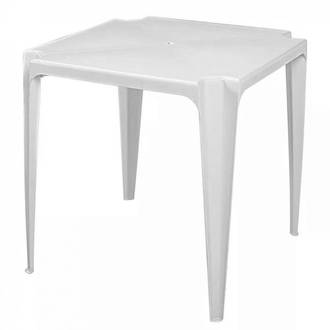 MESA PLASTICA QUADRADA 70X70 BELA VISTA - 15151001 - BRANCA - UN - MOR