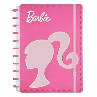 CADERNO INTELIGENTE A5 CIA52144 - BARBIE PINK - UN - CADERNO INTELIGENTE