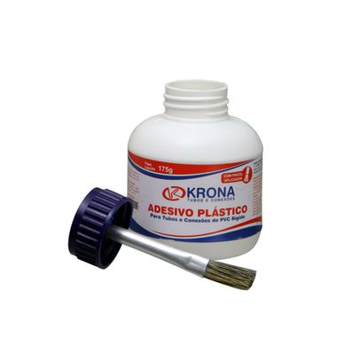 ADESIVO PVC KRONA 175g C/PINCEL APLICADOR