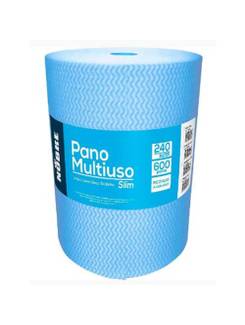 PANO MULTIUSO ROLO 28CM X 240M - 33443 - AZUL - UN - NOBRE