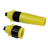 ESGUICHO RETO C/PORCA PLASTICO KRONA