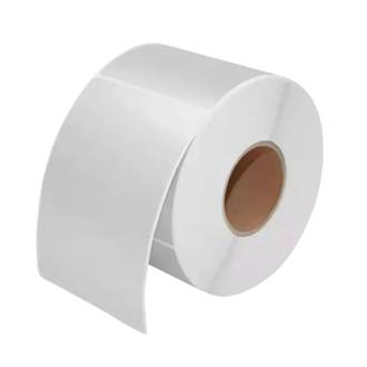 ETIQUETA ADESIVA TERMICA 1 CARREIRA - 100MM X 150MM - BRANCA - UN - AUTOMATECH