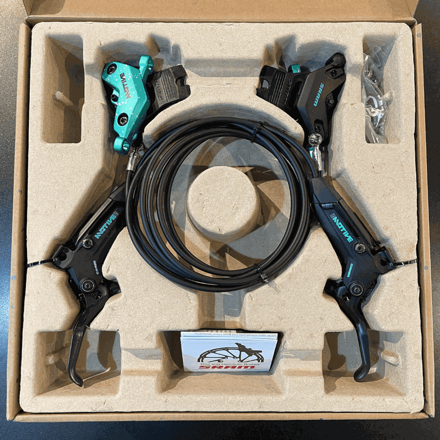 Par de Freio a Disco Sram Original Hidráulico Motive Ultimate 4 Pistões Kit Especial