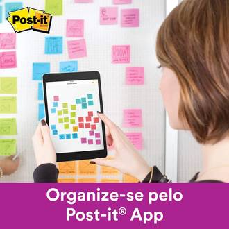 POST IT BLOCO ADESIVO 270F - 76X76 - C/3 P/ VIAJAR - UN - 3M