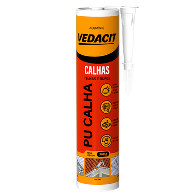 SELANTE PU VEDACIT CALHAS ALUMÍNIO 360g