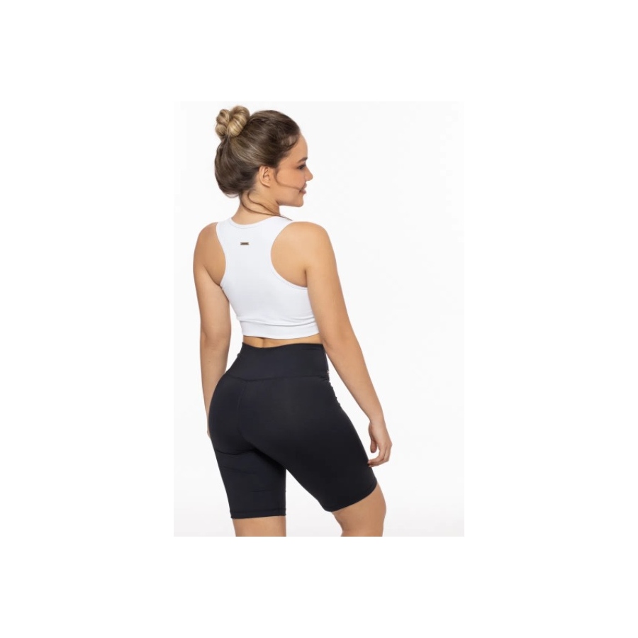 Top Roma Impacto Feminino Branco