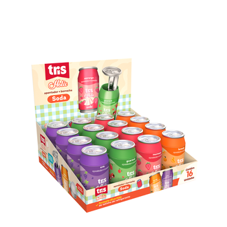 APONTADOR DEPOSITO C/ BORRACHA HOLIC SODA - 910219 - DPL 16 - TRIS